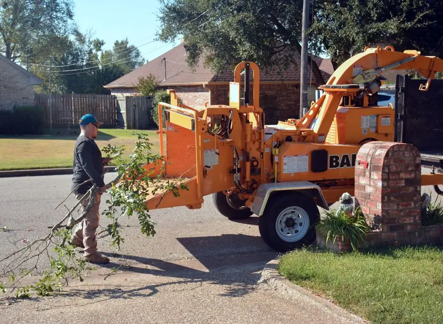 Driveway Removal site assessed before work begins