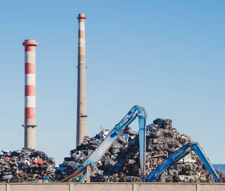 Chimney Removal site assessed before work begins