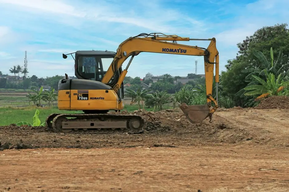 Excavation site assessed before work begins