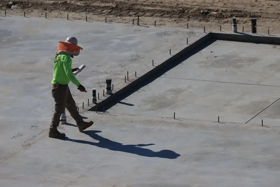 Concrete Slabs Removal underway with the crew on site