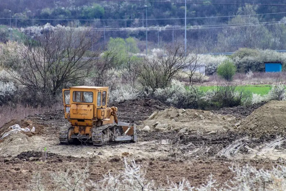 Debris sorted and loaded out after site clearing & land preparation